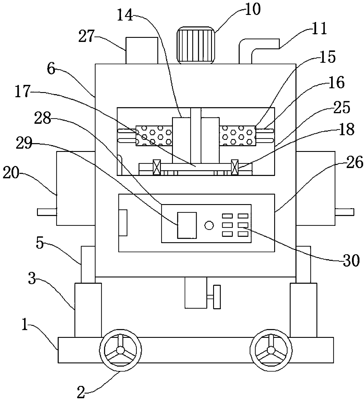 Novel traditional Chinese medicine effective component extraction device