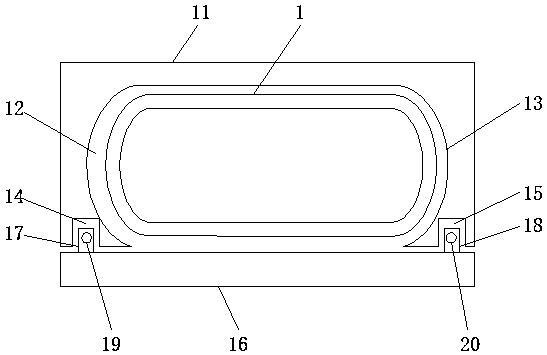 A flexible inorganic mineral insulated metal sheathed fireproof cable