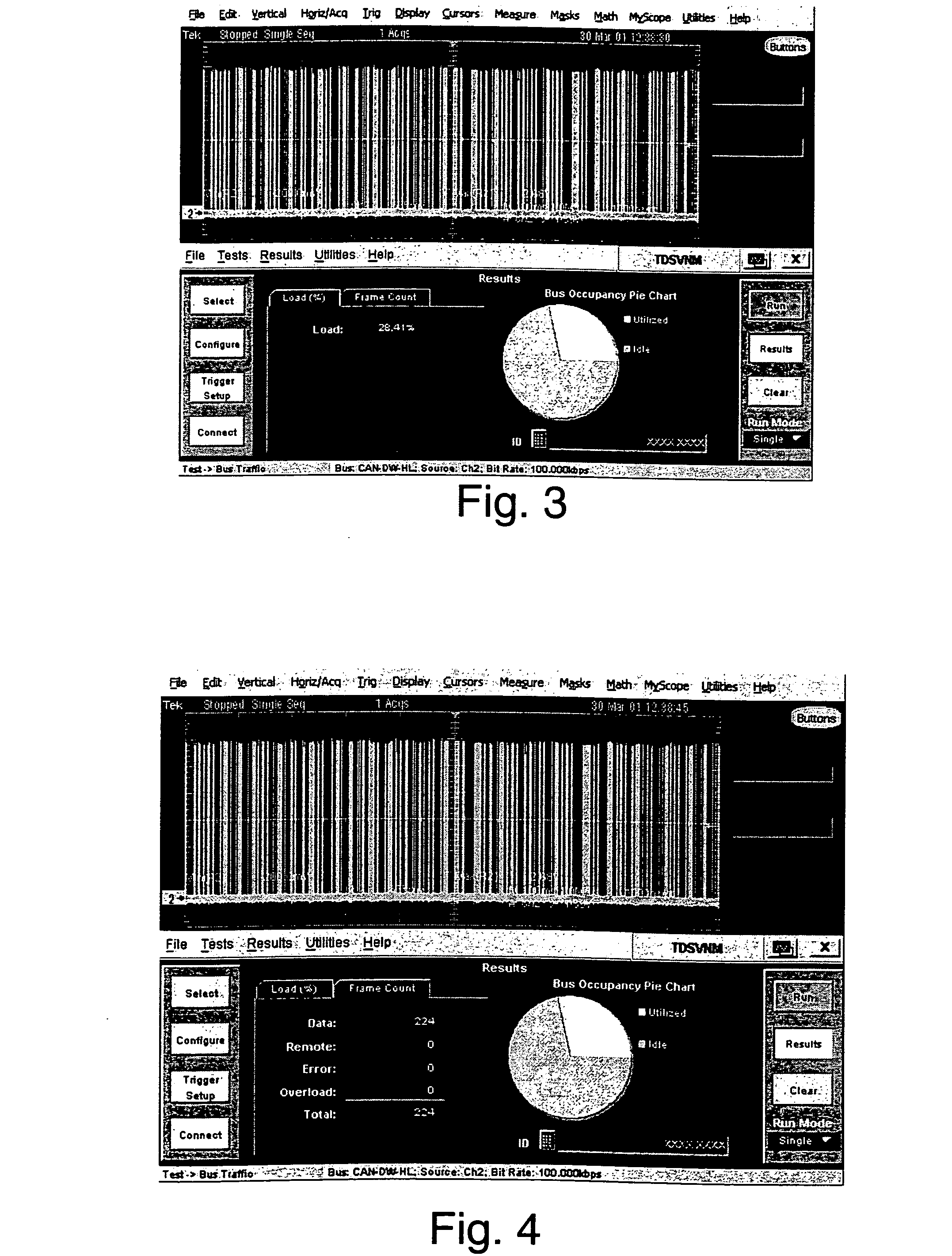 Controller area network performance parameters measurement