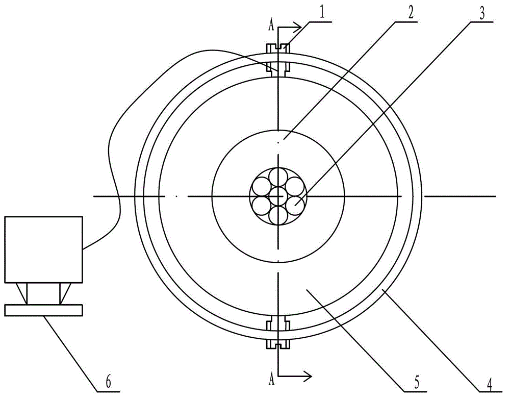 Piezoelectric tension monitoring device