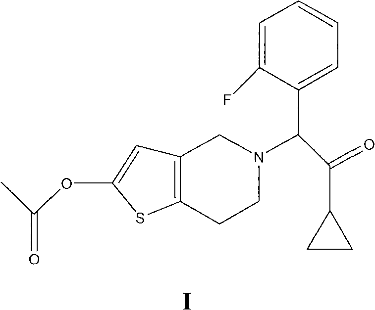 Cyclodextrin inclusion compound of prasugrel and acid addition salt thereof and preparation method thereof