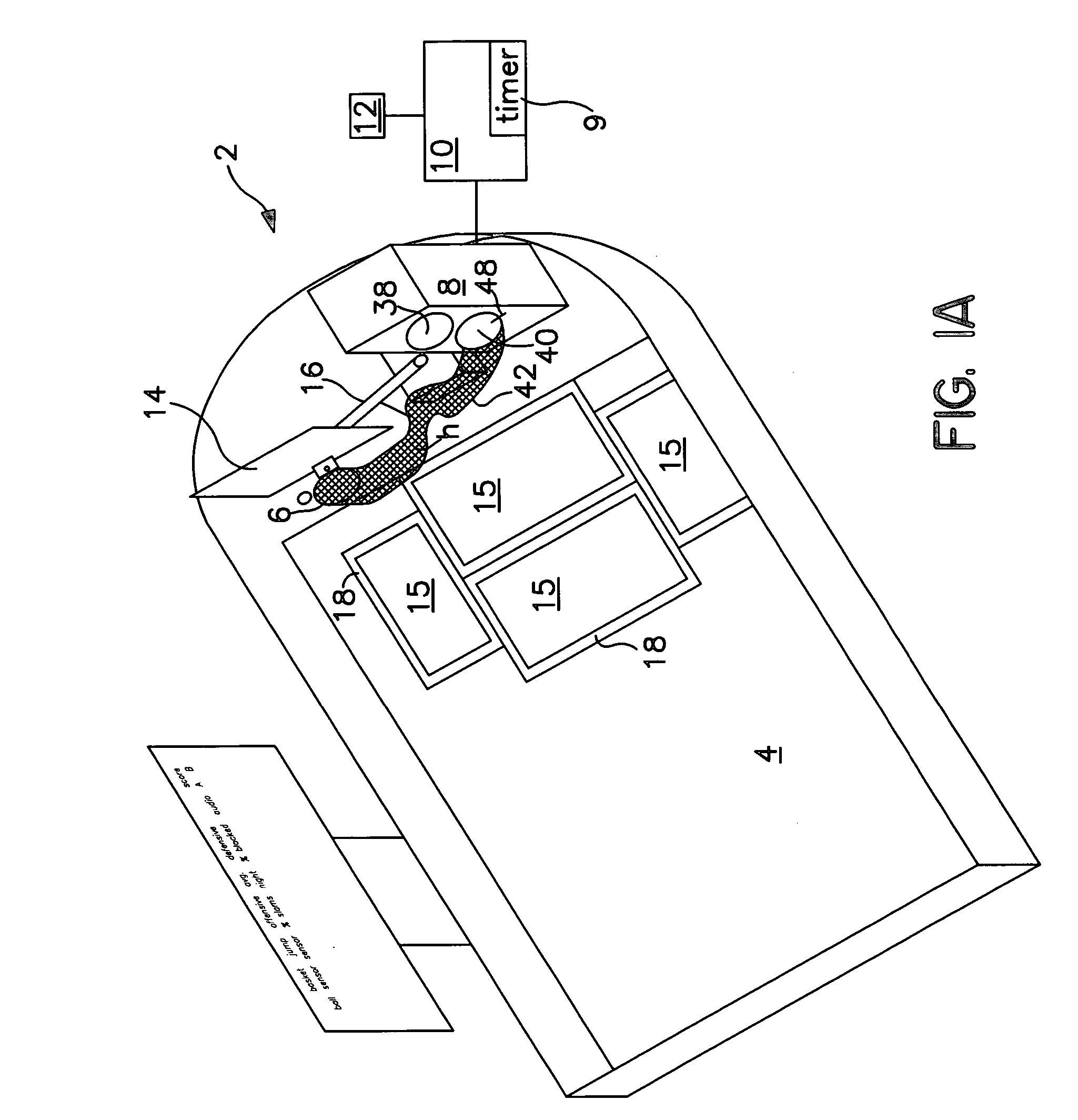 Automated ball game training and playing system