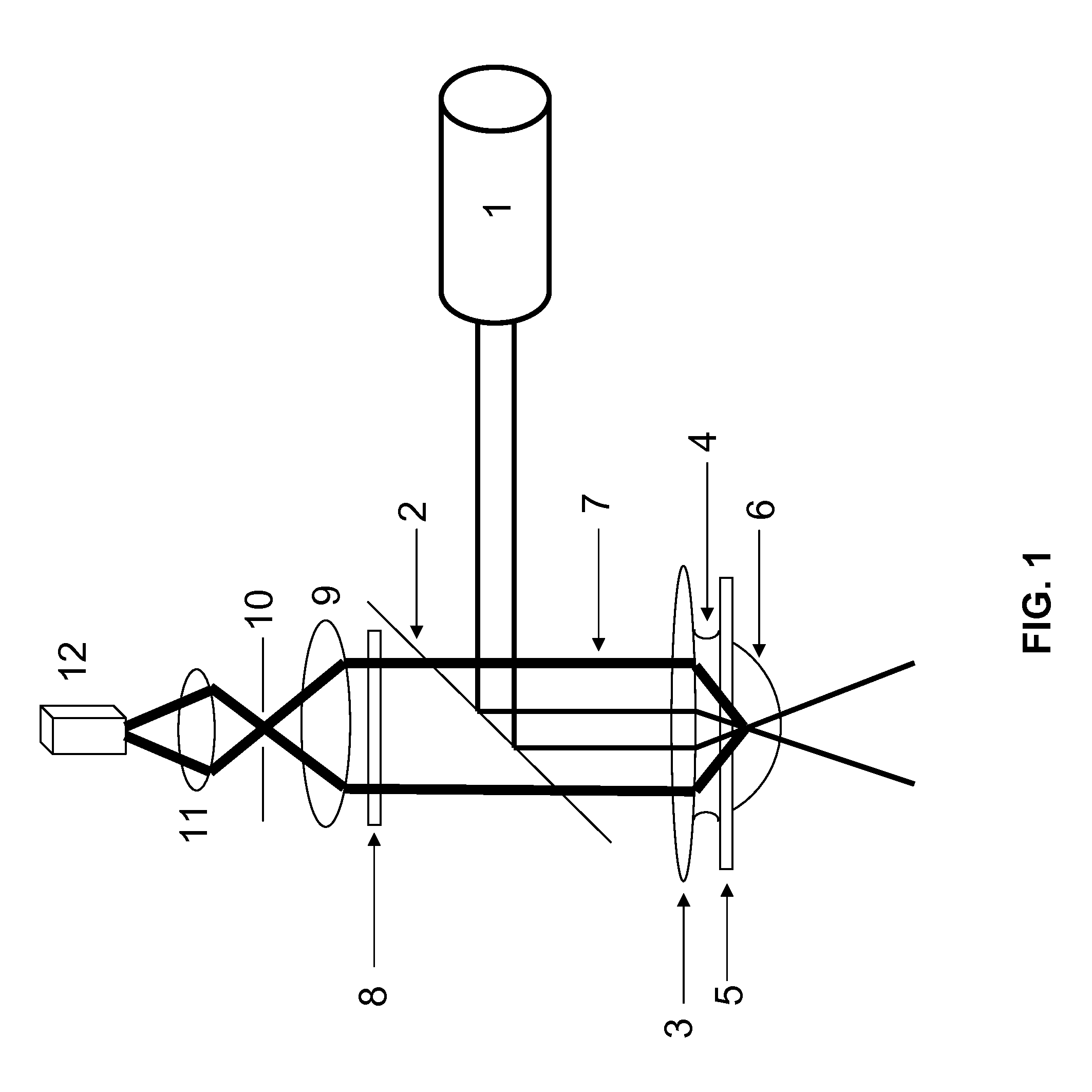 Inverse-fluorescence correlation spectroscopy