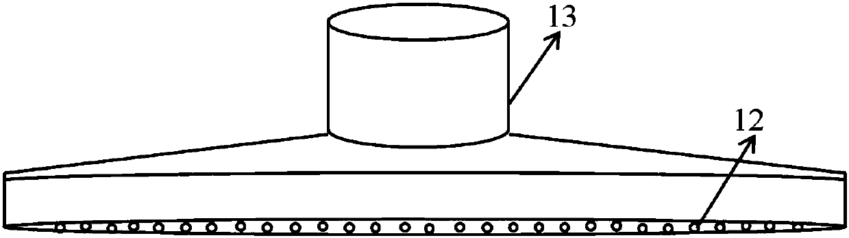 A device and method for eliminating underground water arsenic pollution