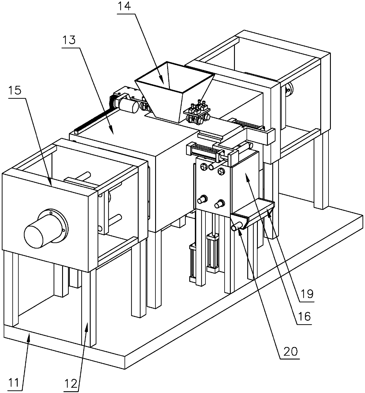 Filter press for sludge treatment