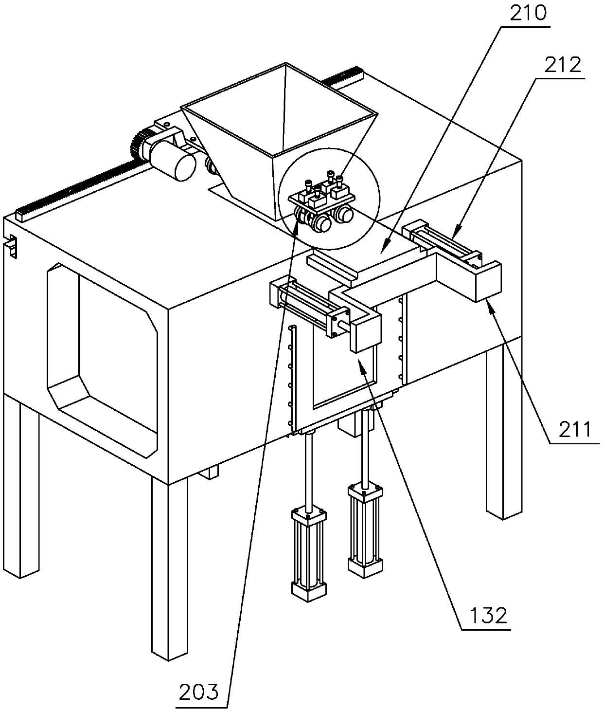 Filter press for sludge treatment