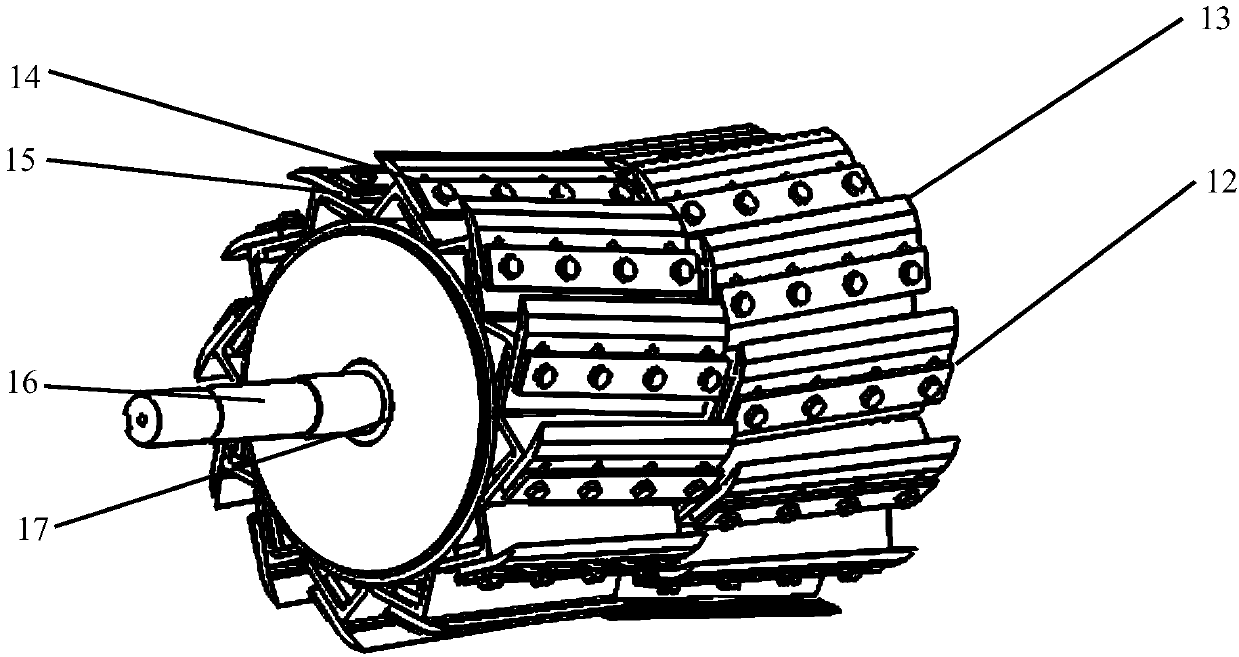 Manual cutter grinder of silage machine