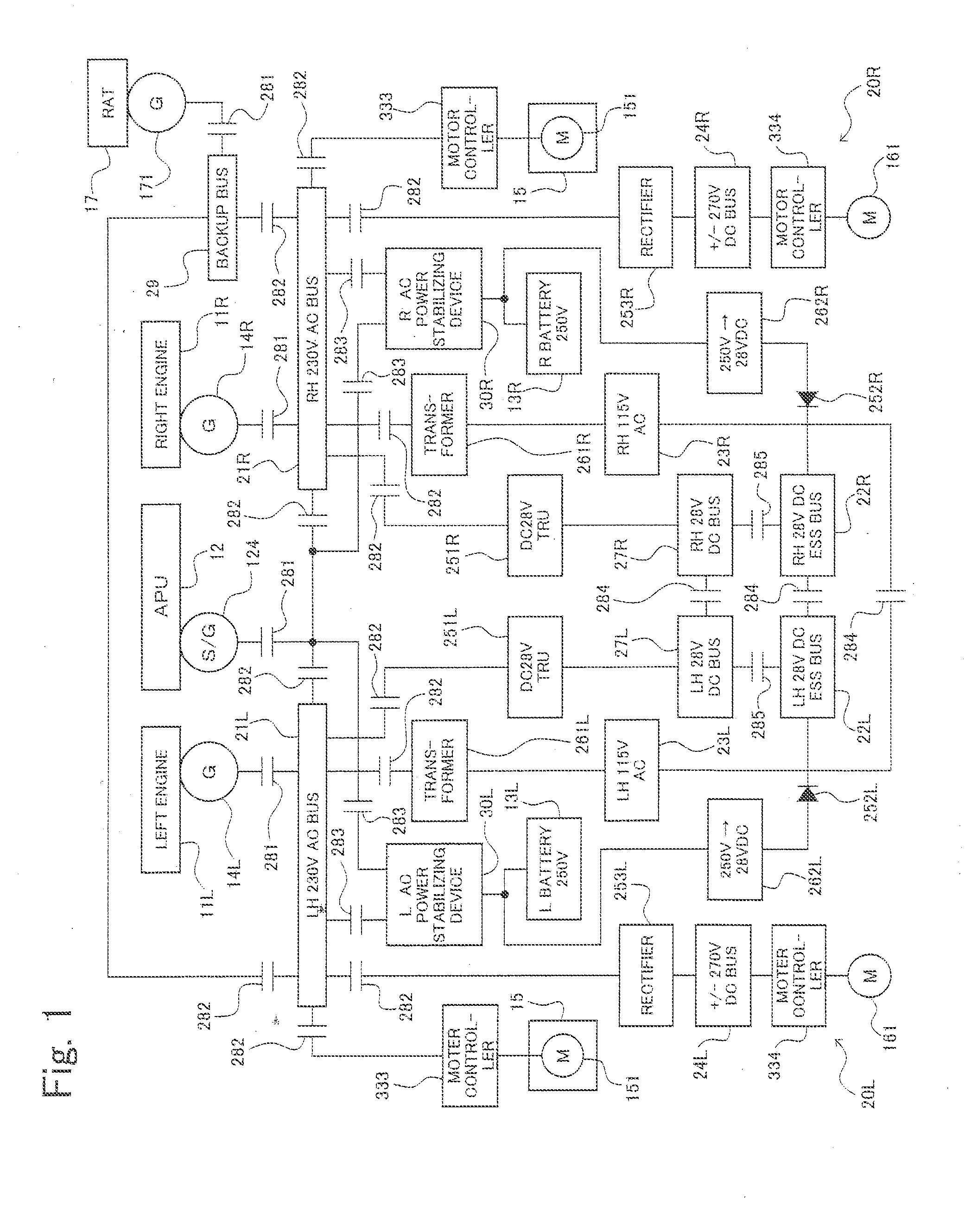 Electric System Stabilizing System for Aircraft