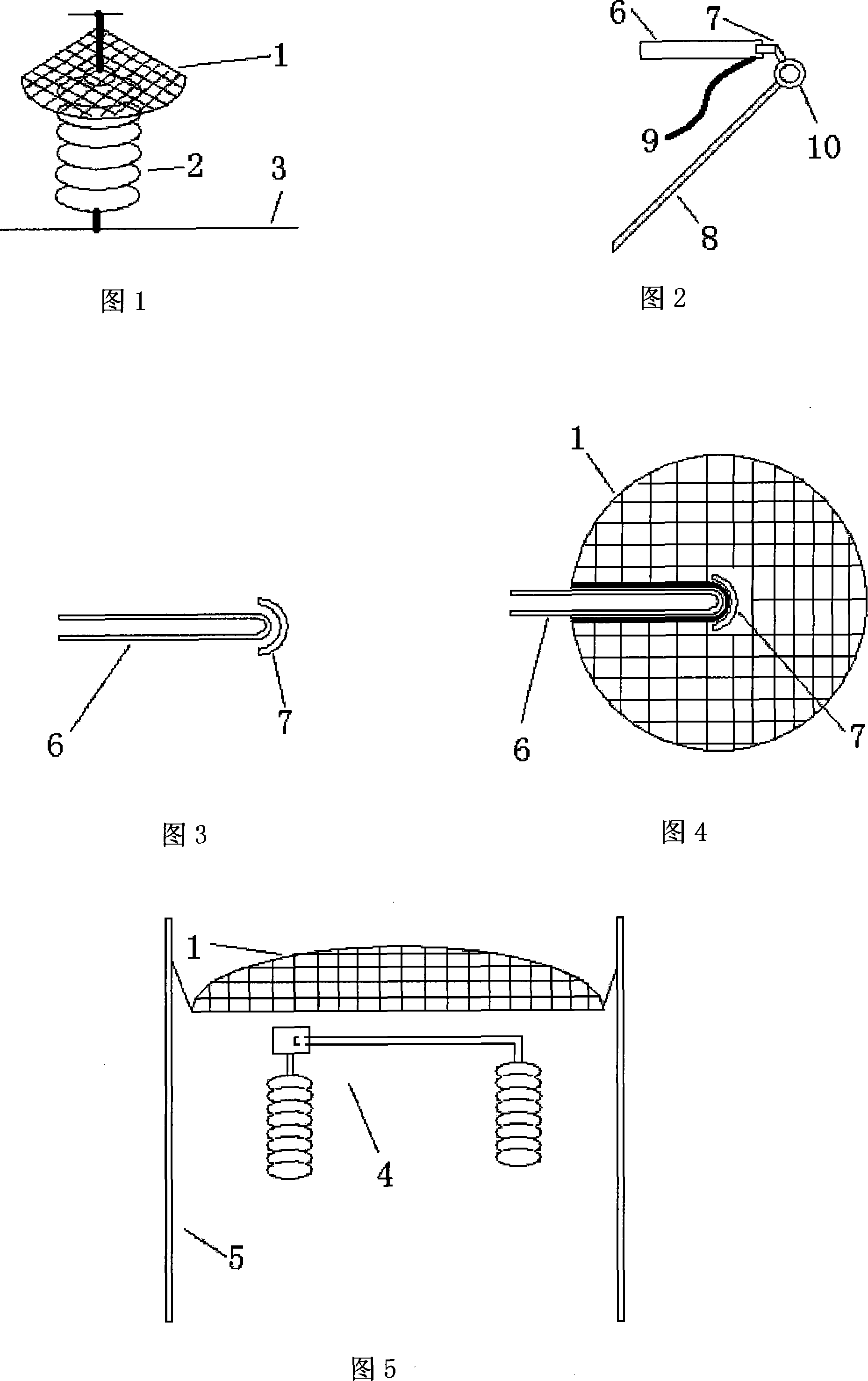 Ice-prevention mesh for open air power device