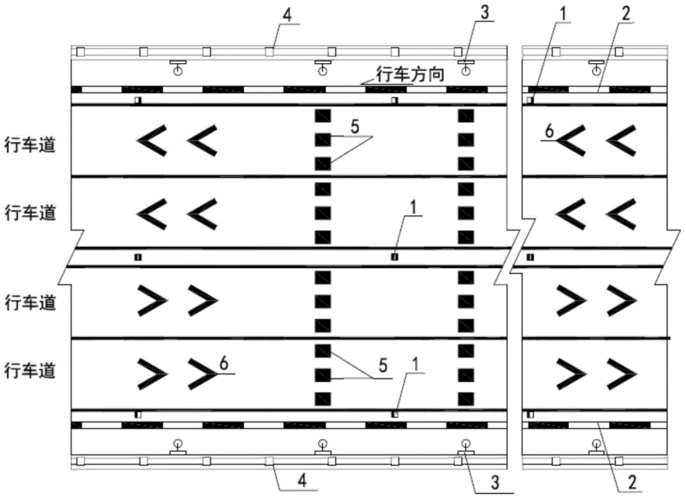 Urban river-crossing bridge traffic landscape design method based on multi-frequency color information