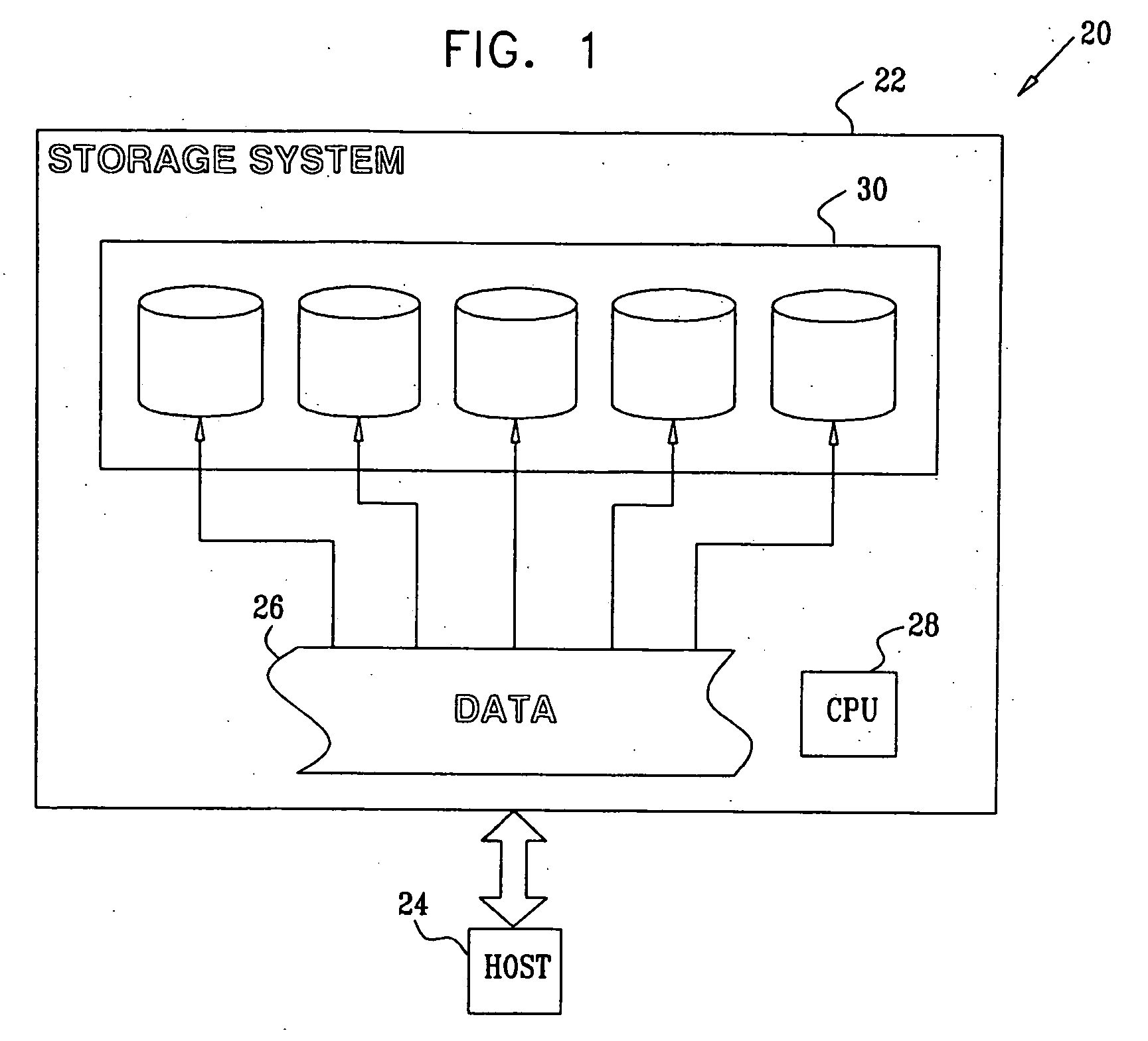 Data protection in a mass storage system