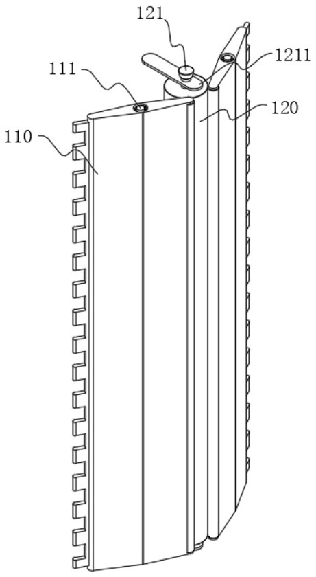Air conditioner swing blade capable of adjusting air flow in multi-level mode