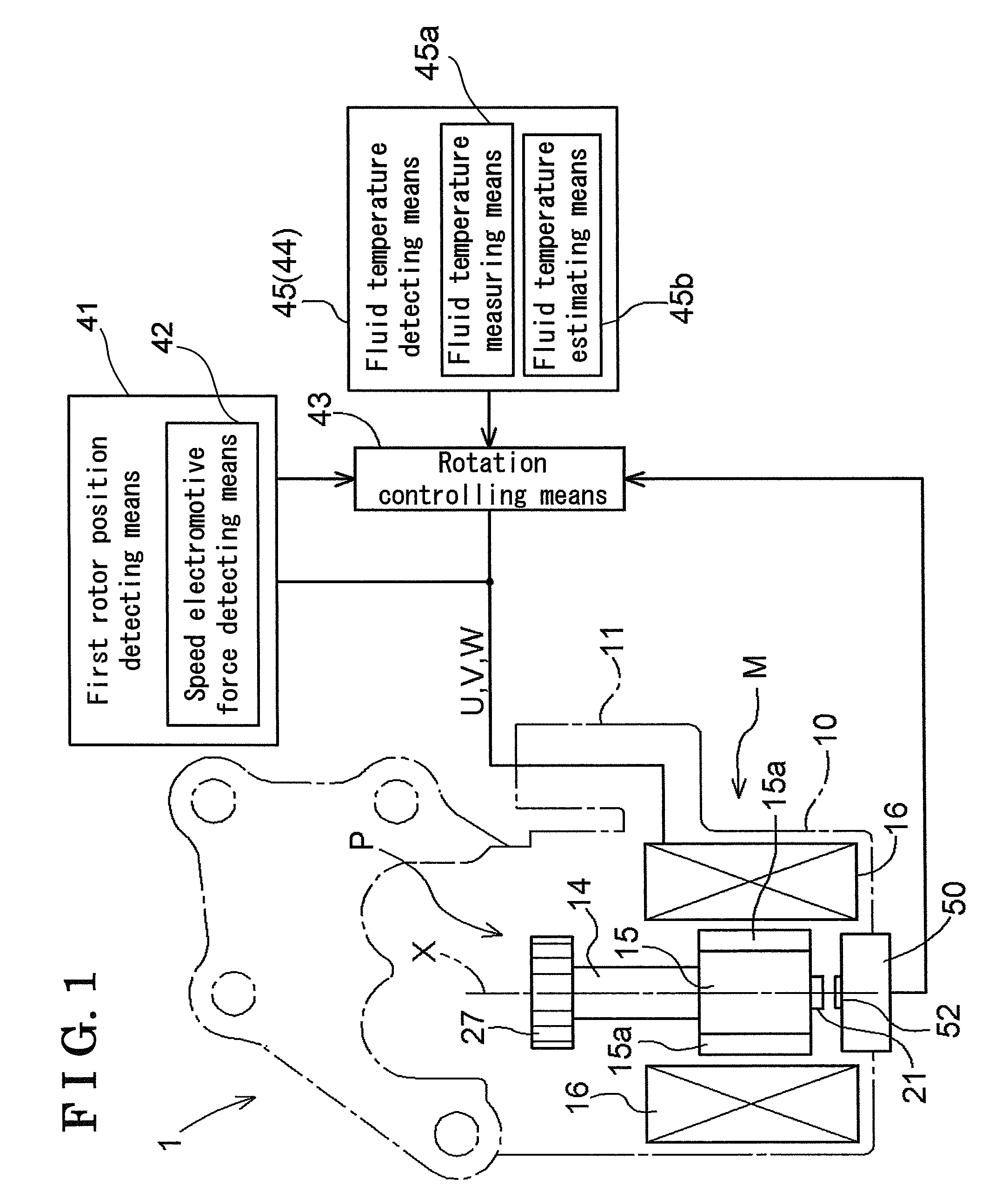 Electrically operated hydraulic pump