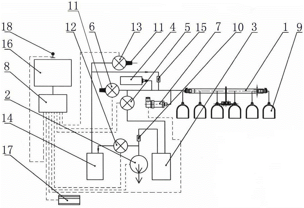 Negative-pressure dynamic therapeutic apparatus and negative pressure pumping method thereof