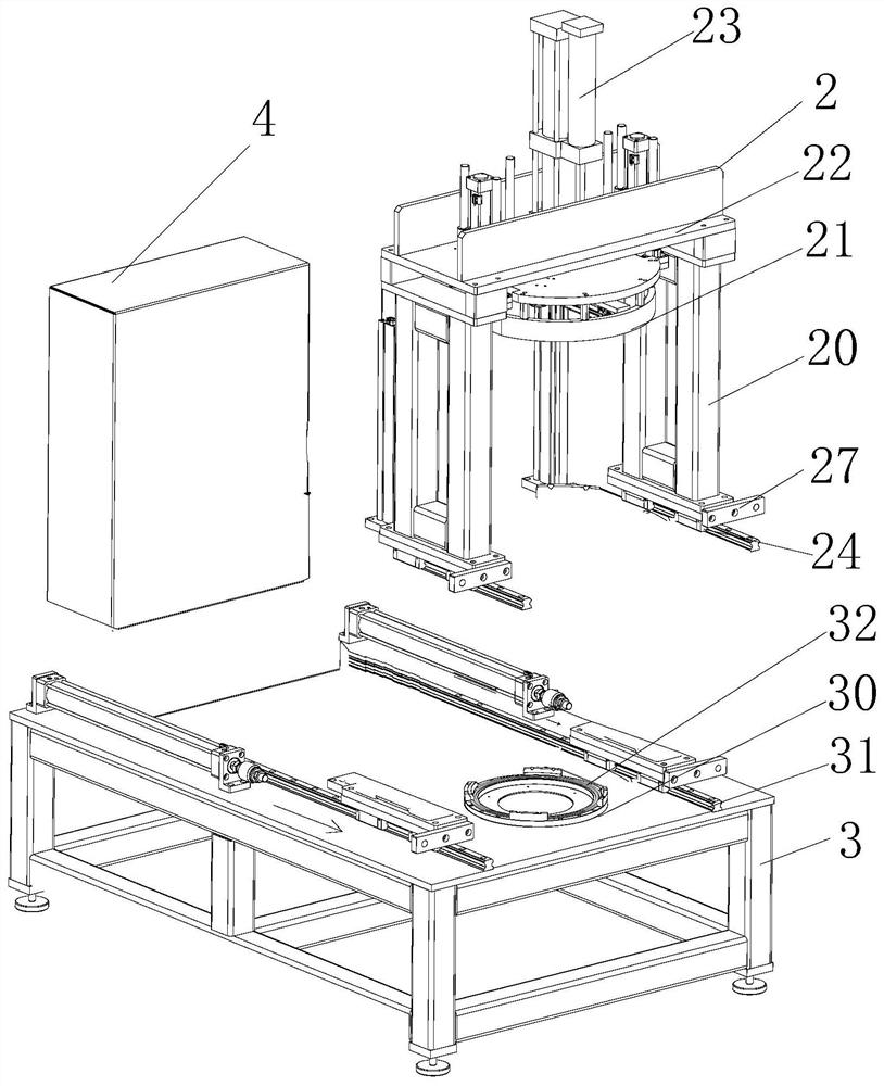 Device for detecting sealing performance of water containing bucket of clothes processing equipment