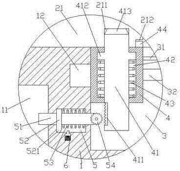 Drawer type power control cabinet device convenient to maintain