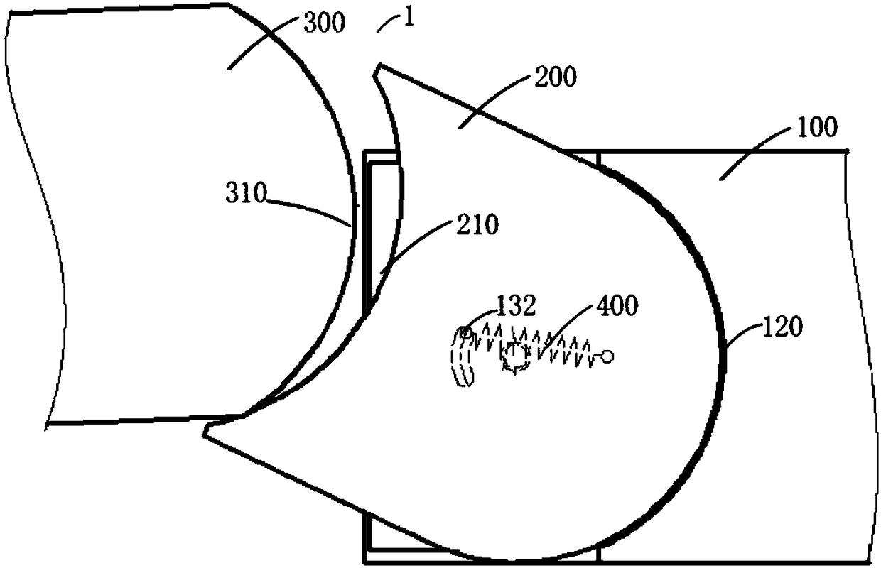 Rail transit system and turnout beam thereof