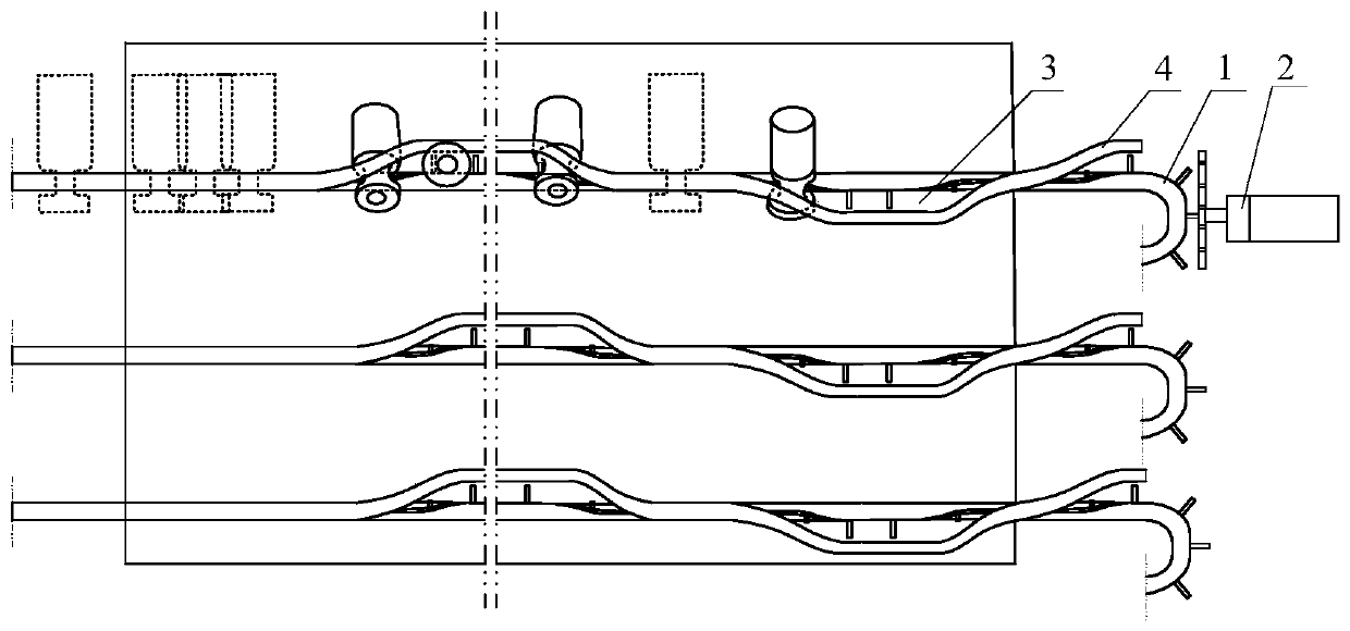 System for preparing parecoxib freeze-dried powder injection