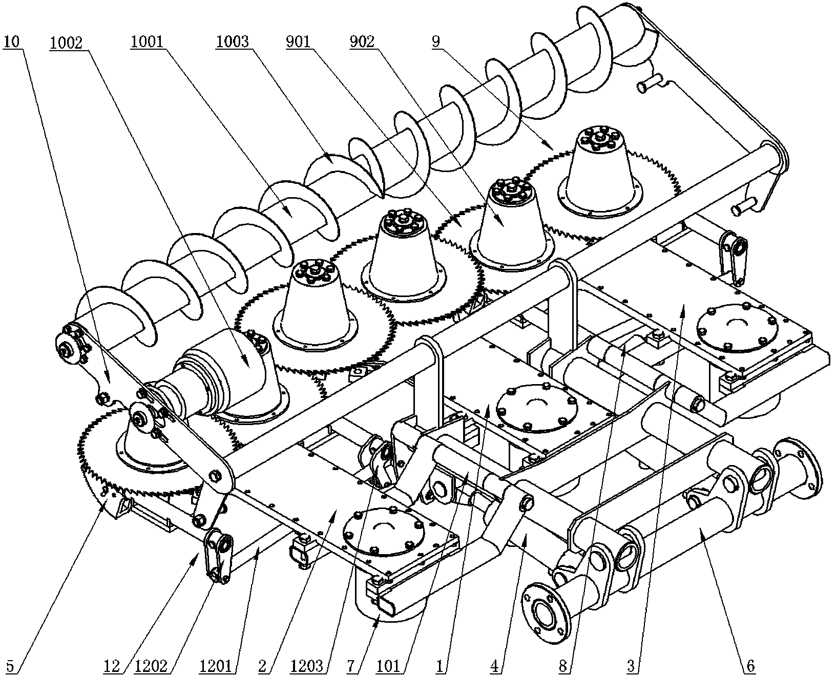 Omnidirectional profiling cutting table