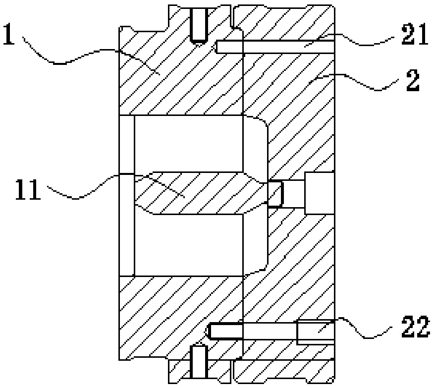 Aluminum profile extrusion die for frame