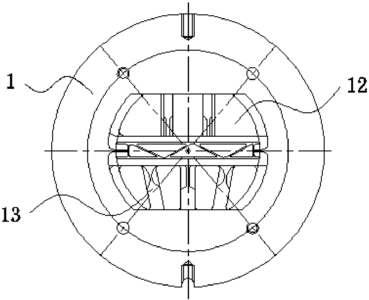 Aluminum profile extrusion die for frame