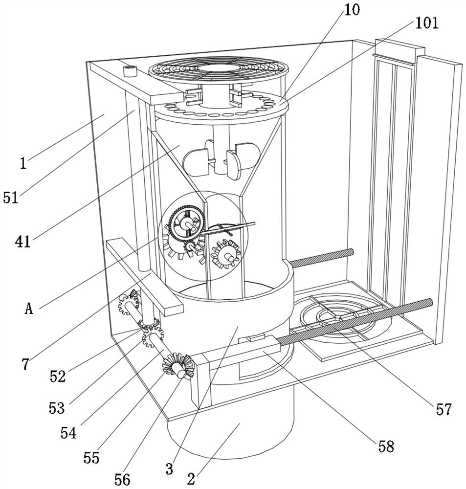 Anti-blocking device for shower room drain pipe