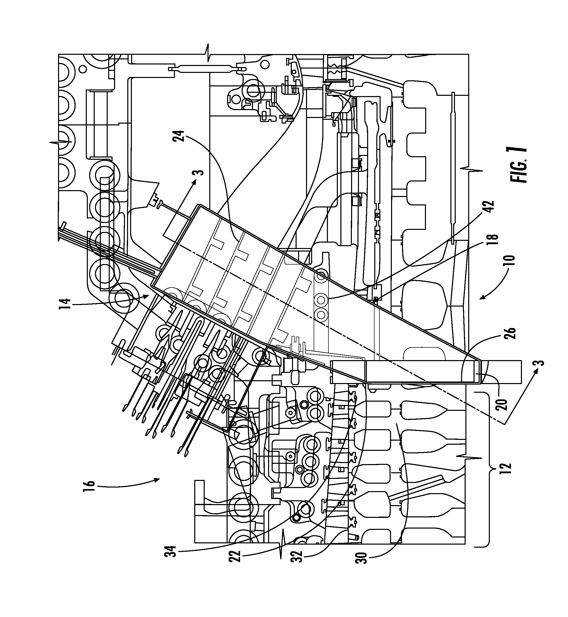 Compressed air plenum for a gas turbine engine