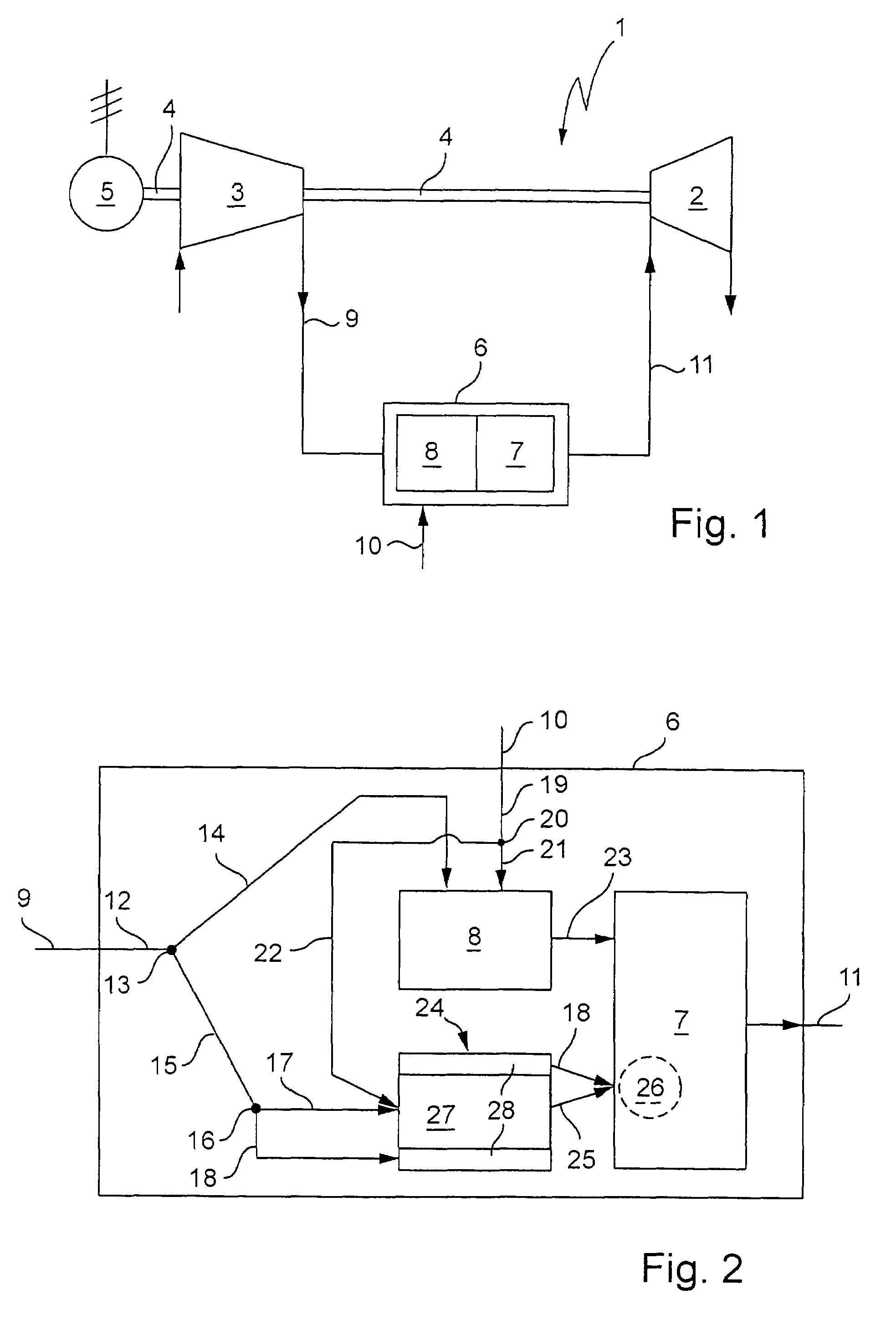 Method for the combustion of a fuel-oxidizer mixture