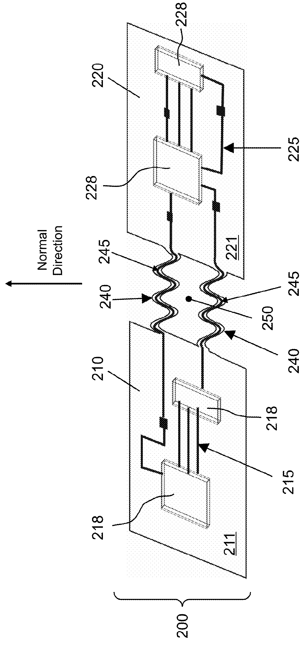 Stretchable electronic patch having a foldable circuit layer