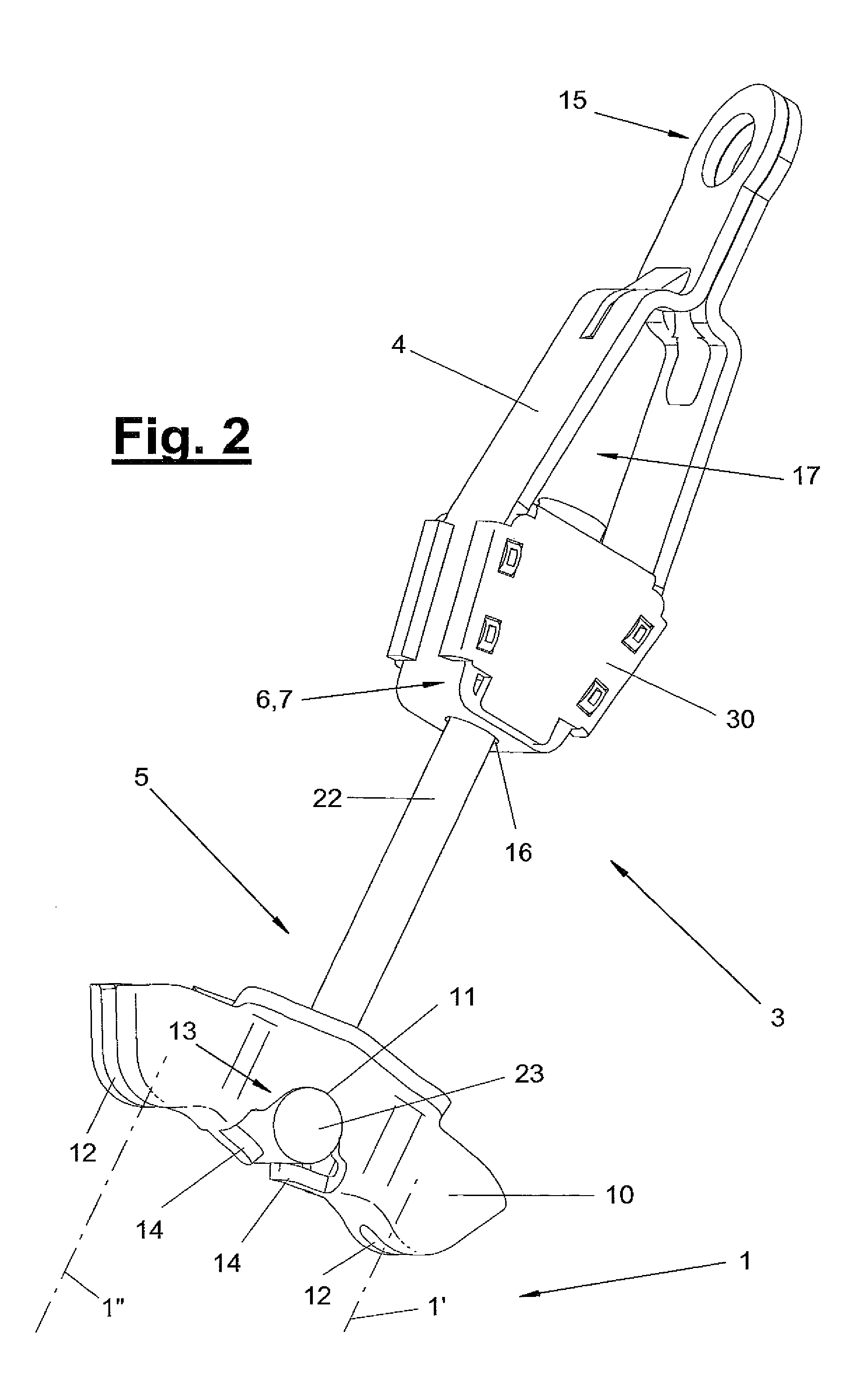 Bowden cable adjusting device and mounting process