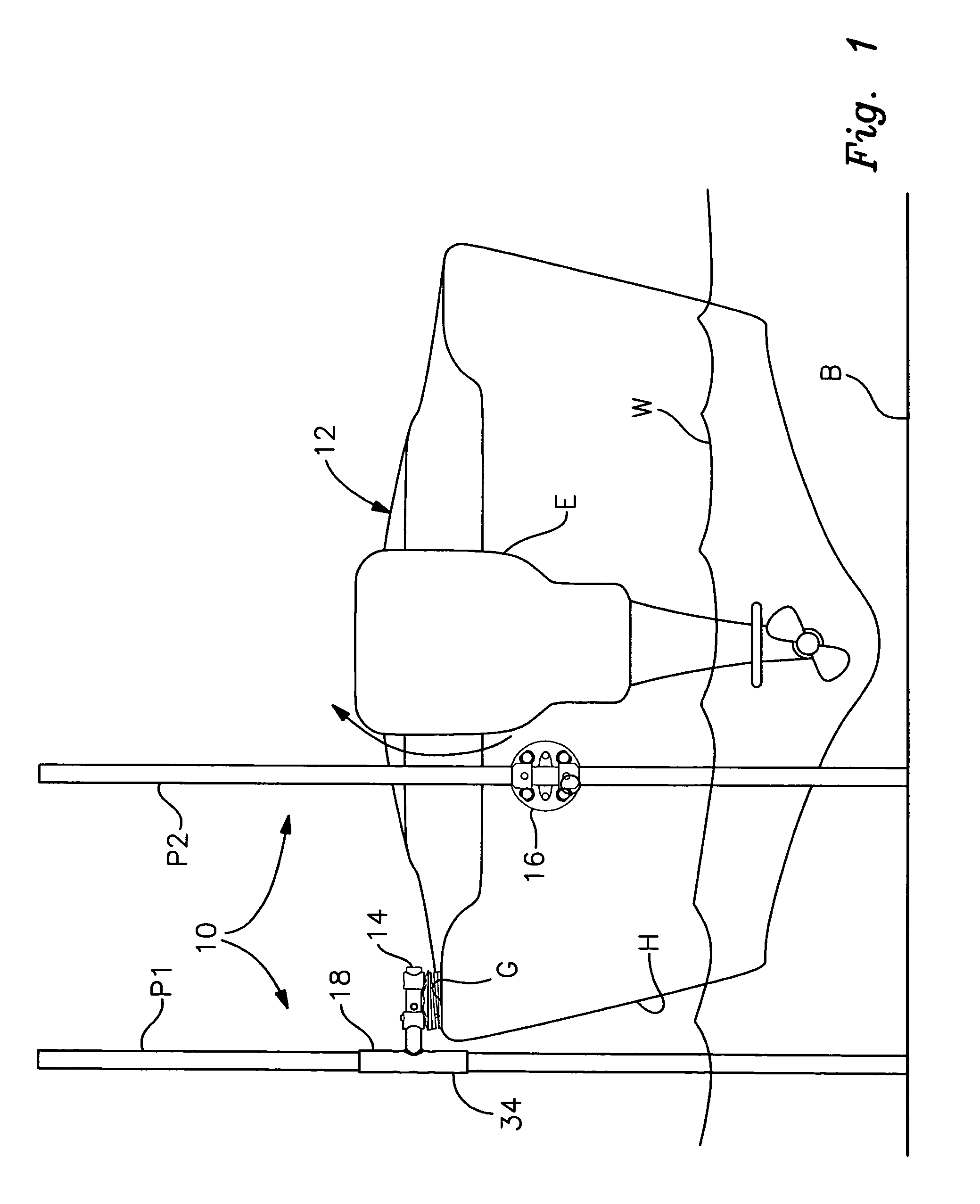 Boat anchoring system