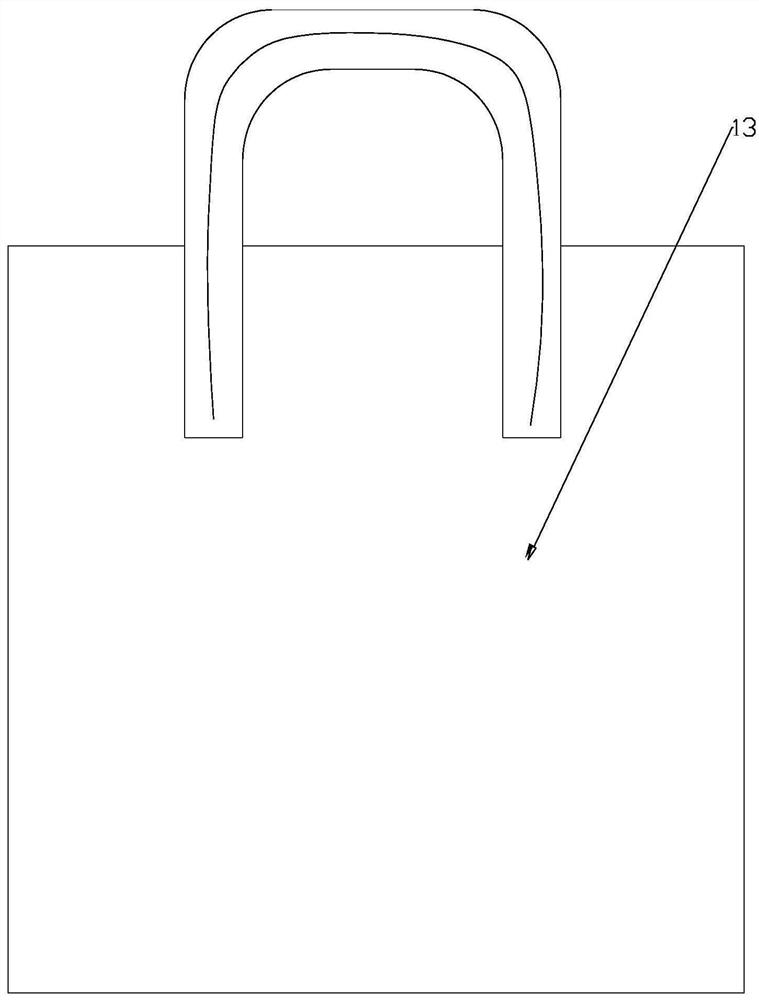 Glue brushing equipment for carry bag and processing technology for carry bag