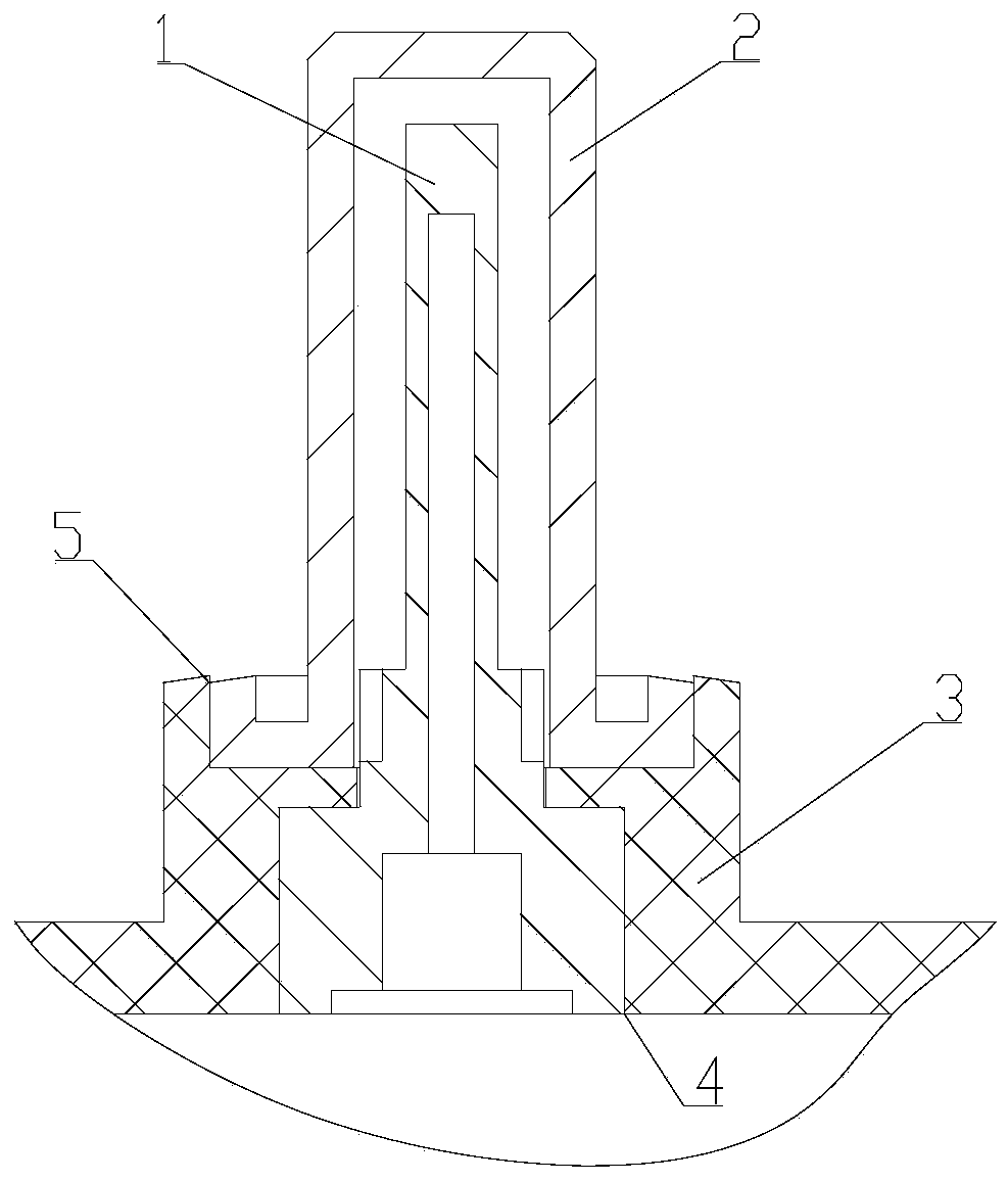 Method for primary sealing and secondary sealing protection of gas circuit interface of isotope thermoelectric cell