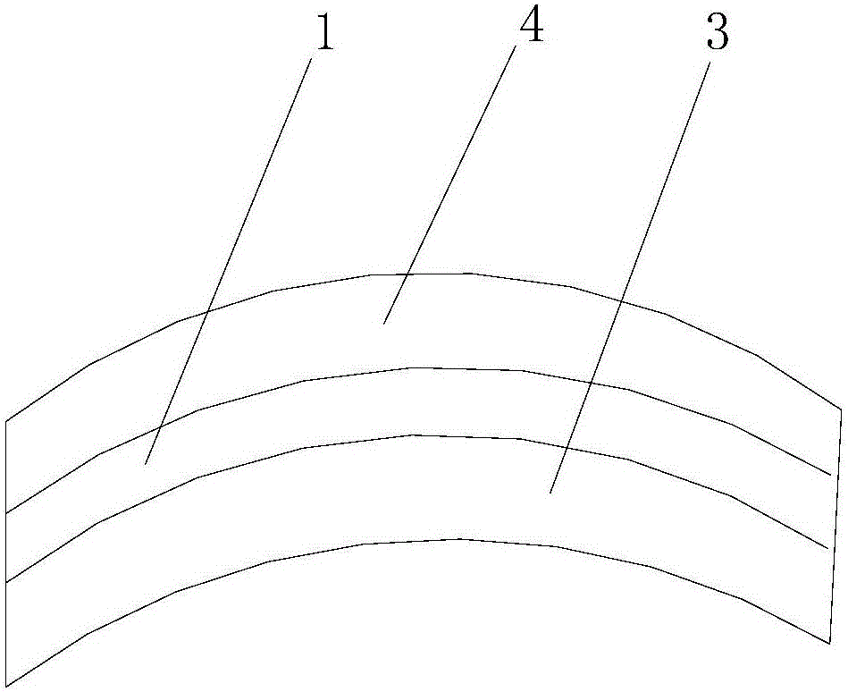 Adhesive material, flexible module, display equipment and manufacturing method of flexible module