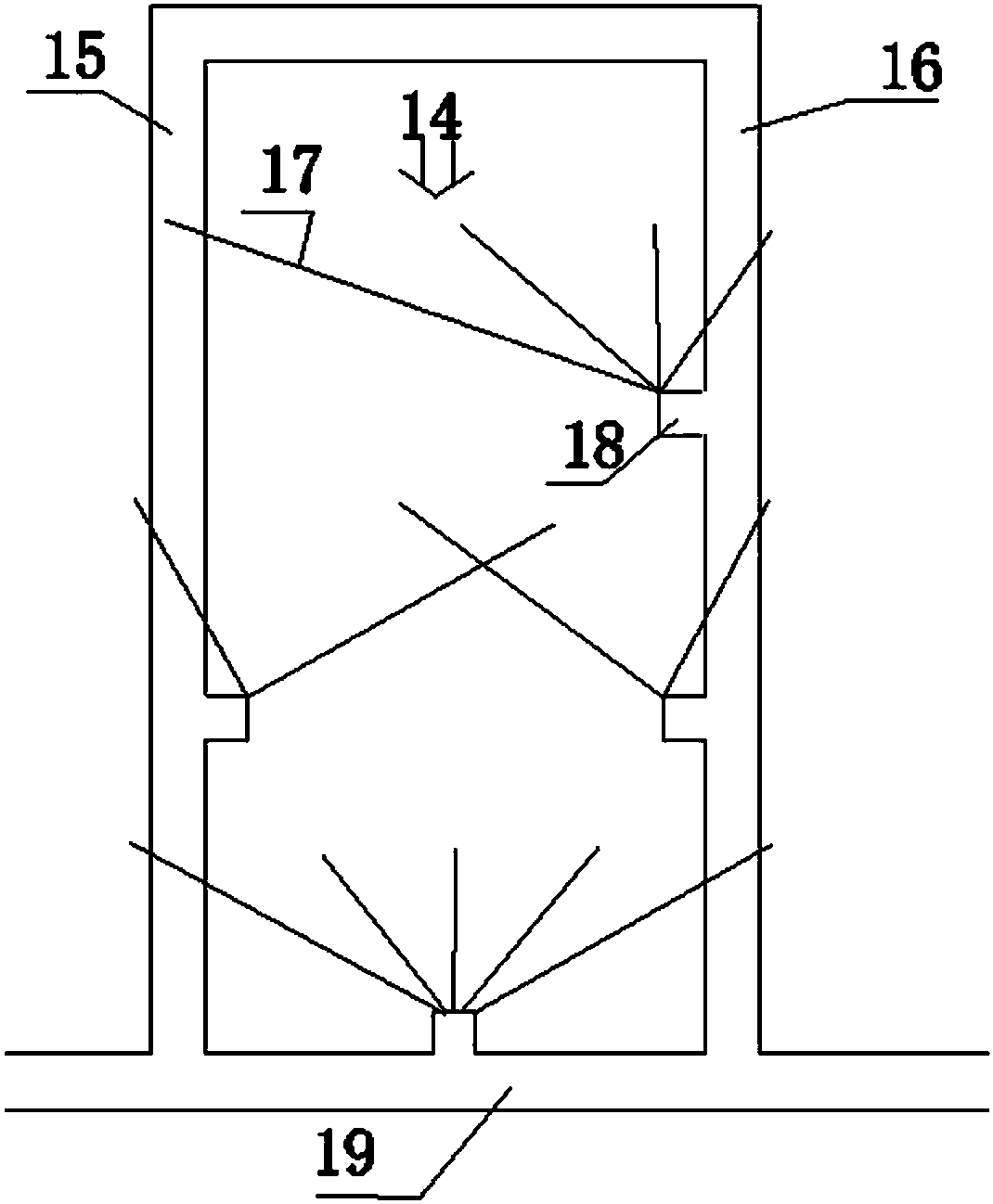 Continuous real-time monitoring method for height of water flowing fractured zone of coal seam roof