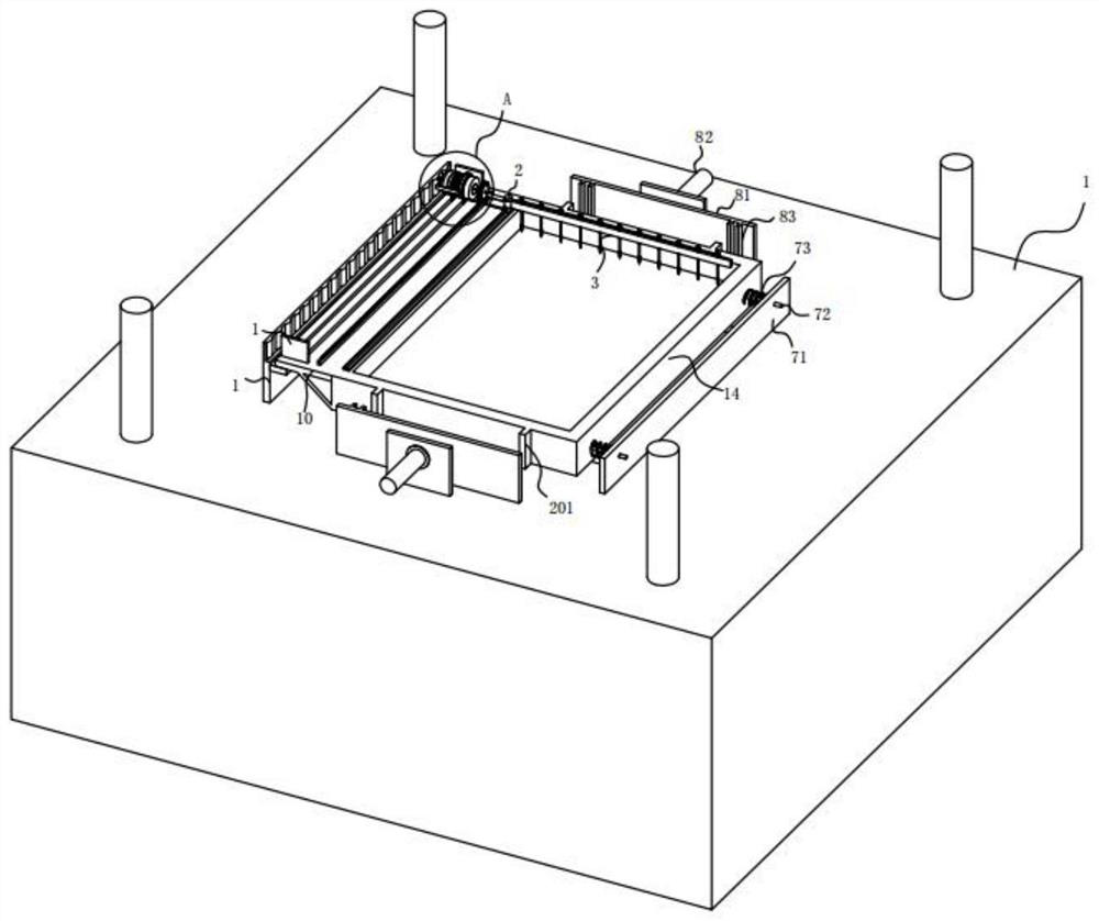 Board pressing device convenient to operate and used for shaving board processing