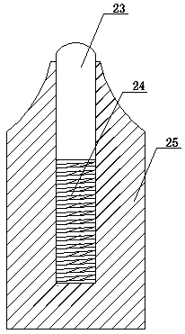 Tooling fixture for processing steering knuckle