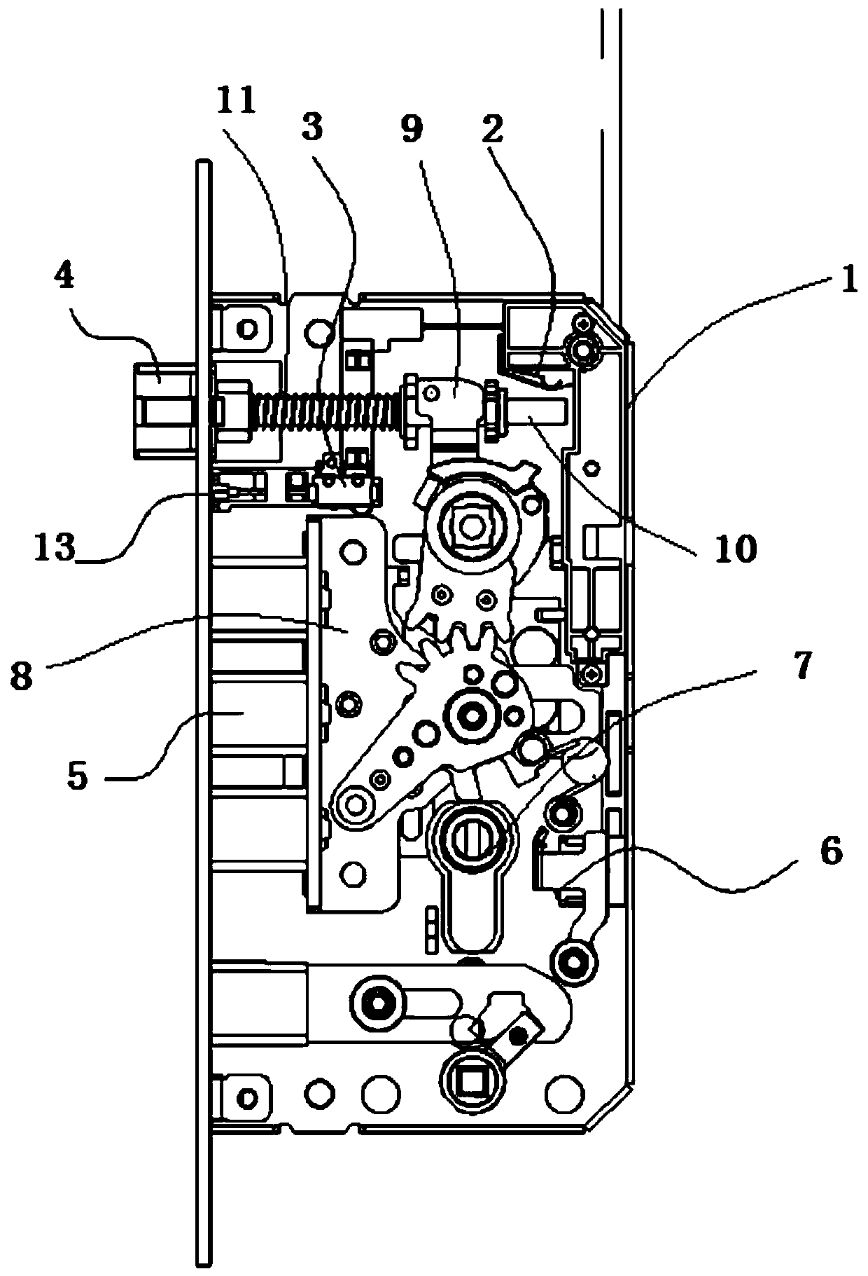 Intelligent door lock state monitoring system