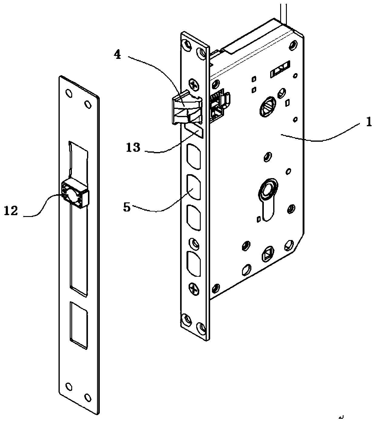 Intelligent door lock state monitoring system