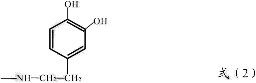 Bionic wall-solidifying agent for drilling fluid and preparation method thereof