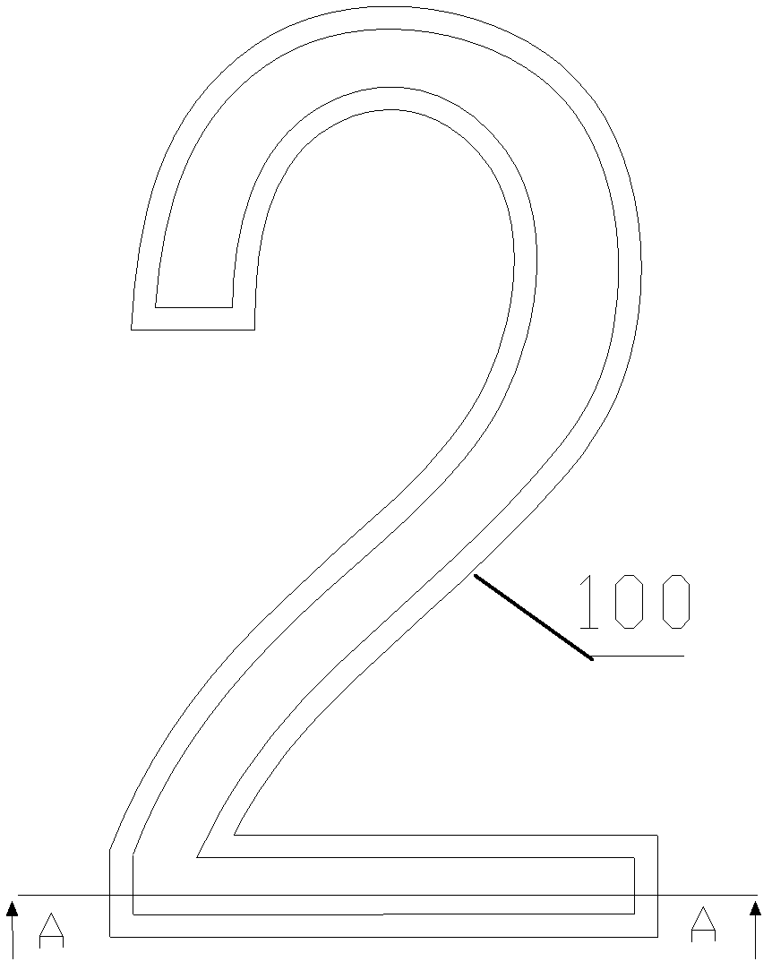 Resin stereoscopic light-emitting character and manufacturing method thereof