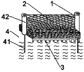 Ecological environment wetland protection device