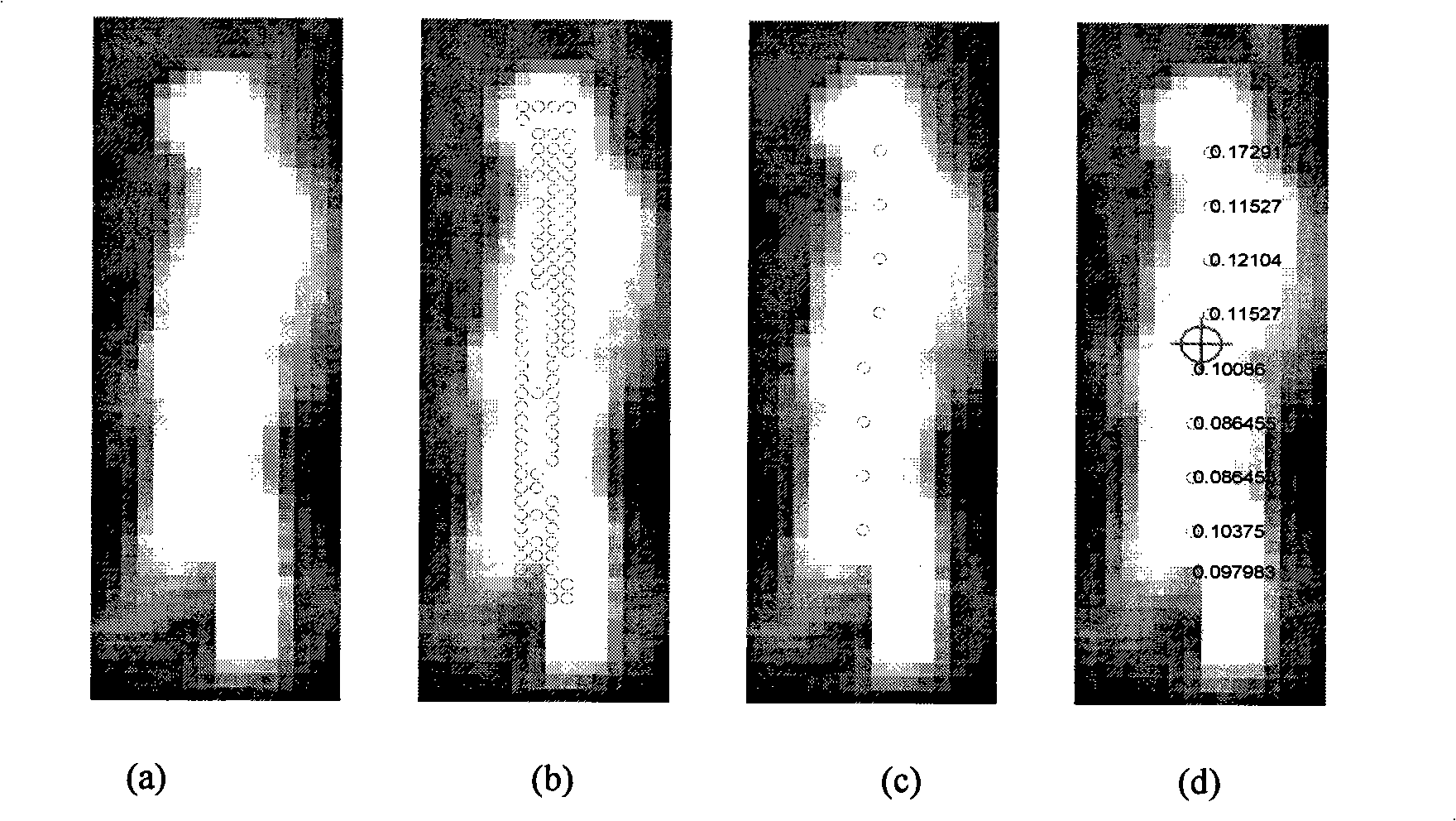 System for tracking infrared human body target based on corpuscle dynamic sampling model