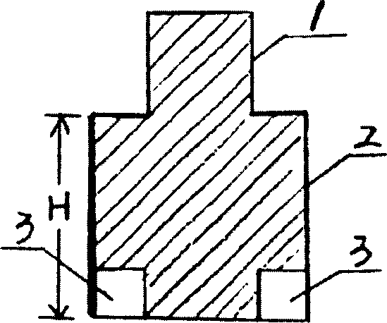 Novel refined aluminium electrode and its using method