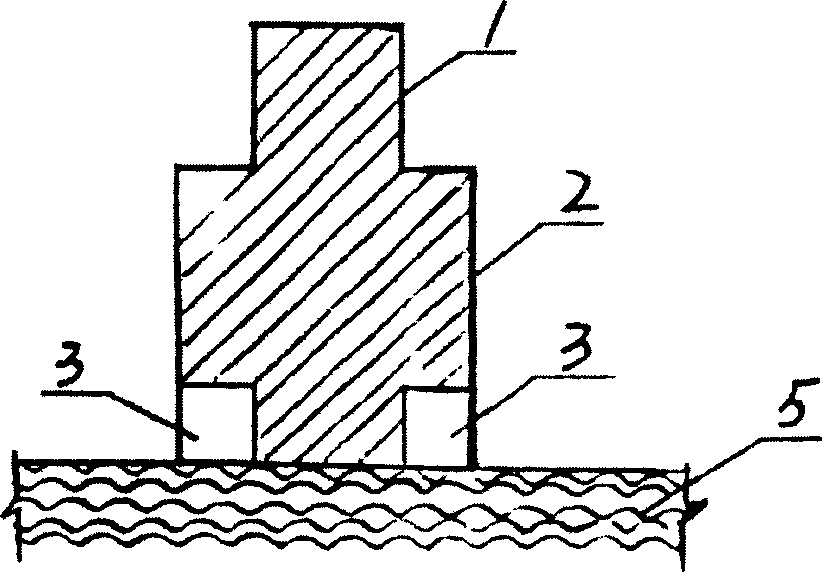 Novel refined aluminium electrode and its using method