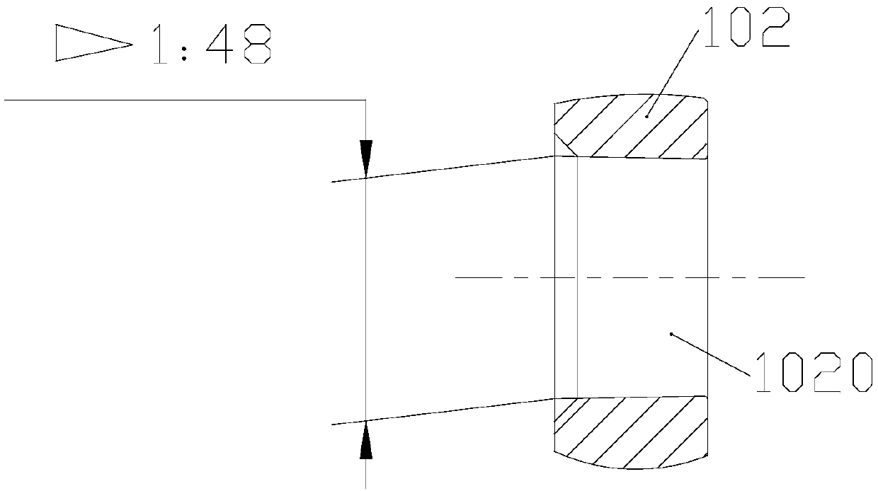 Shaft connection structure