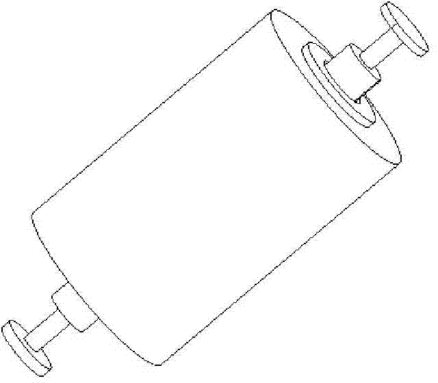 Zero-expansion flexible damping supporting device of space reflector