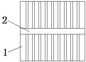 Cutting device for printing paper production