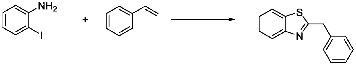 Method for synthesizing 2-substituted benzothiazole by one-pot method