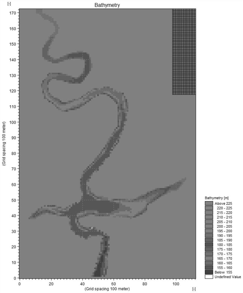 Thermal stratification reservoir three-field dynamic dissolved oxygen coupling model and construction method thereof